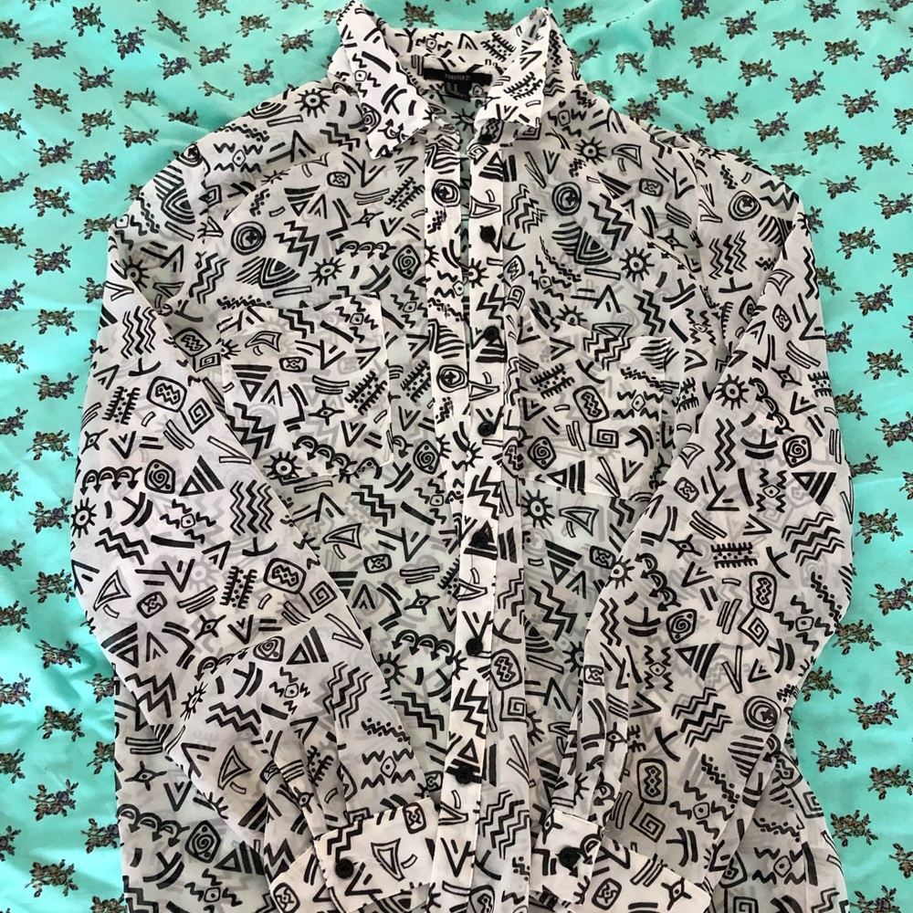 Printed blouse